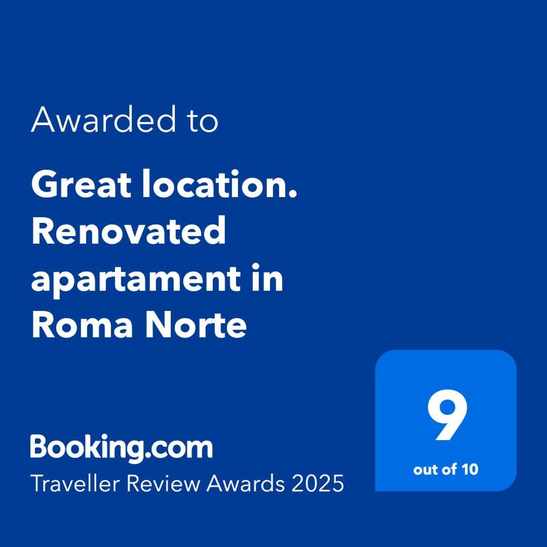 Great Location. Renovated Apartament In Roma Norte Мехіко Екстер'єр фото